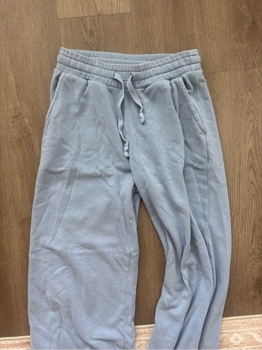 American Eagle Outfitters Light Blue Fleece Joggers